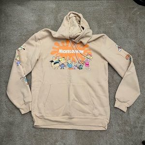 Nickelodeon Beige Hoodie
